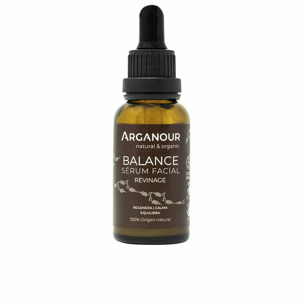 Sejas serums Arganour Balance (30 ml) cena un informācija | Serumi sejai, eļļas | 220.lv