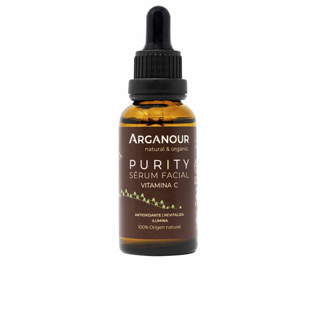 Sejas serums Arganour Purity C vitamīns (30 ml) cena un informācija | Serumi sejai, eļļas | 220.lv