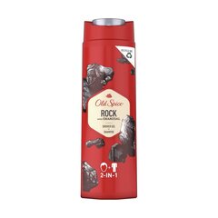 Želeja un Šampūns 2-in-1 Old Spice Rock With Charcoal (400 ml) cena un informācija | Šampūni | 220.lv