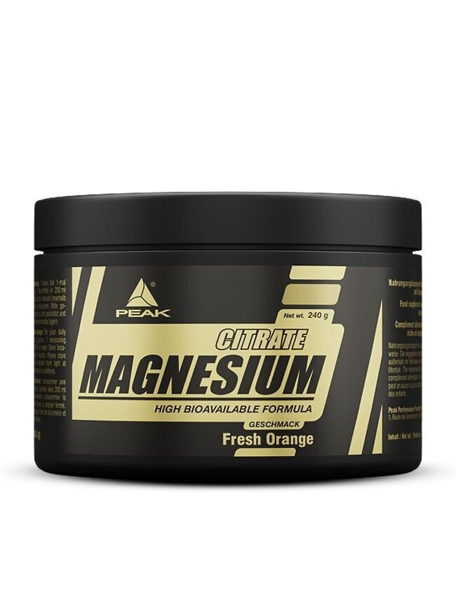 Peak Magnesium Citrate, 240 g, ogu garša cena un informācija | Vitamīni | 220.lv