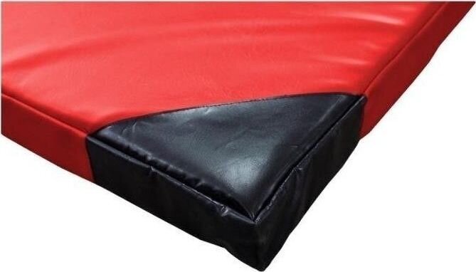 Vingrošanas matracis Marbo Sport 15112, 200x120x10 cm, melns/sarkans cena un informācija | Vingrošanas paklāji | 220.lv