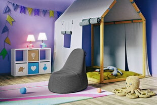 Кресло-мешок NORE Poco 04, серое цена и информация | Детские диваны, кресла | 220.lv