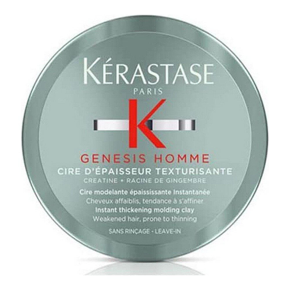 Veidojošs vasks Kerastase Genesis Homme Nodrošina stabilitāti (75 ml) cena un informācija | Matu veidošanas līdzekļi | 220.lv