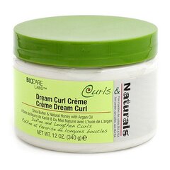 Modelējošs krēms Biocare Curls & Naturals Dream (340 g) cena un informācija | Kosmētika matu stiprināšanai | 220.lv