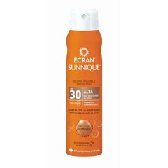 Pretapdeguma aerosols Sunnique Ecran Spf 30 (75 ml) cena un informācija | Sauļošanās krēmi | 220.lv