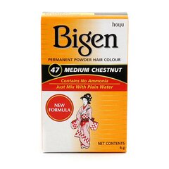 Постоянная краска Bigen Bigen 47 Chestnut  (6 g) цена и информация | Краска для волос | 220.lv