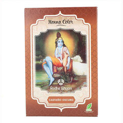 Полуперманентное окрашивание Henna Radhe Shyam Светло-коричневый (100 g) цена и информация | Краска для волос | 220.lv