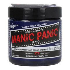 Noturīga matu krāsa Classic Manic Panic After Midnight (118 ml) cena un informācija | Matu krāsas | 220.lv