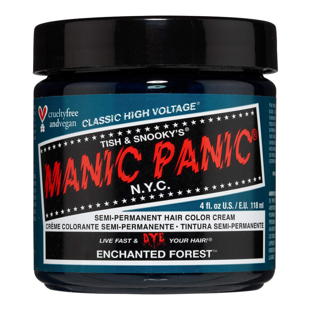 Noturīga matu krāsa Classic Manic Panic ‎612600110098 Enchantes Forest (118 ml) цена и информация | Matu krāsas | 220.lv