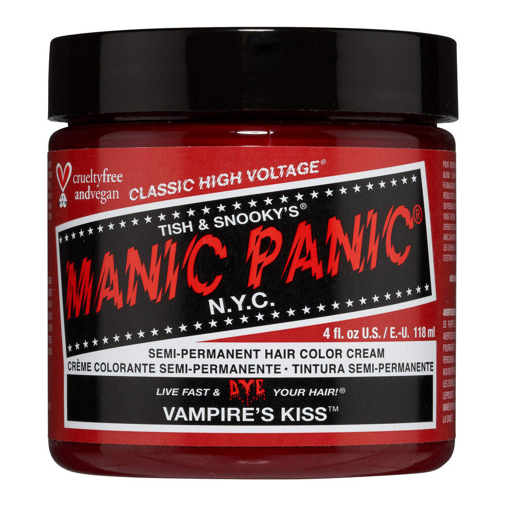 Noturīga matu krāsa Classic Manic Panic Vampire'S Kiss (118 ml) цена и информация | Matu krāsas | 220.lv