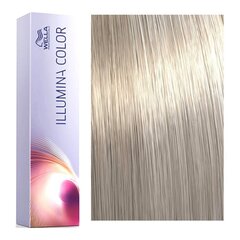 Noturīga matu krāsa Illumina Color Wella Nº 10/81 цена и информация | Краска для волос | 220.lv