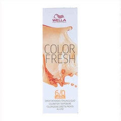 Временная краска Color Fresh Wella Nº 6.0, 75 мл цена и информация | Краска для волос | 220.lv