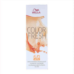 Pagaidu krāsa Color Fresh Wella Nº 6.0 (75 ml) cena un informācija | Matu krāsas | 220.lv