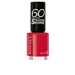 Nagu laka Rimmel London 60 Seconds Super Shine 313 Feisty cena un informācija | Nagu lakas, stiprinātāji | 220.lv