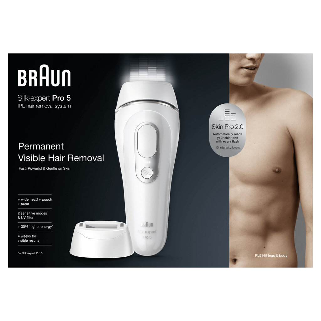 Braun Silk-expert Pro 5 IPL PL5145 цена и информация | Epilatori | 220.lv