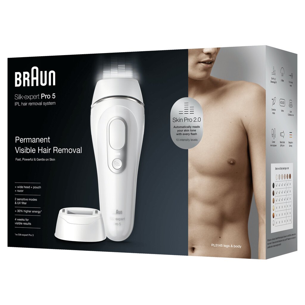 Braun Silk-expert Pro 5 IPL PL5145 цена и информация | Epilatori | 220.lv