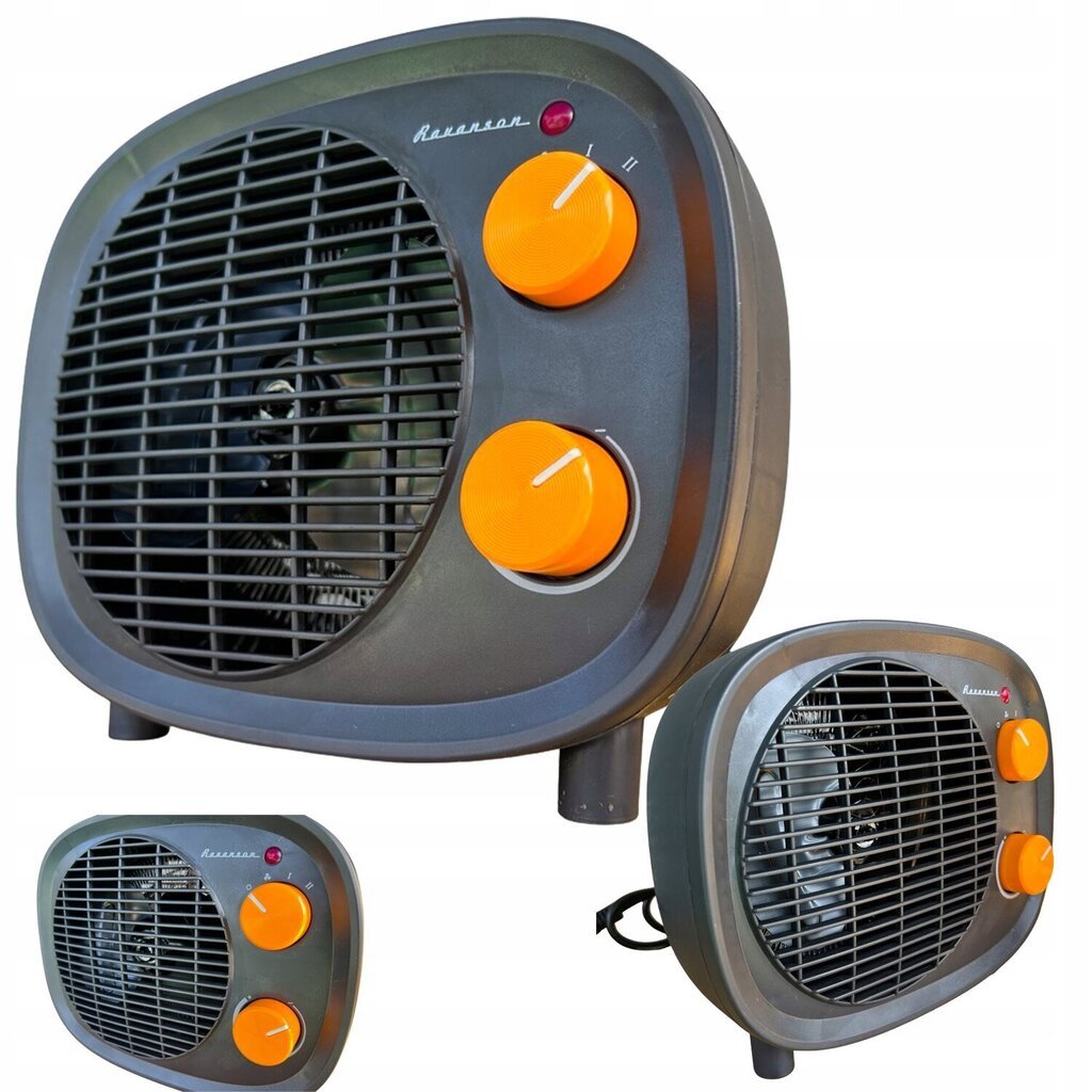 Elektriskais sildītājs, ventilators, termostats, Ravanson PRO, 2000W cena un informācija | Sildītāji | 220.lv
