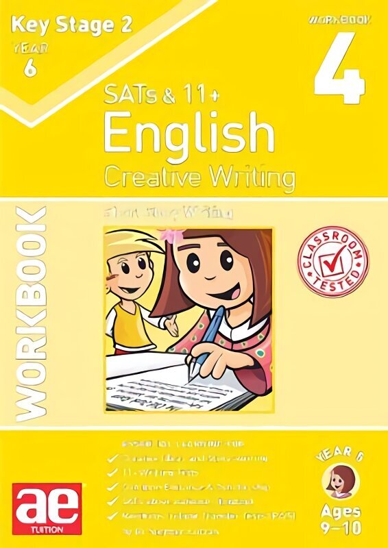 KS2 Creative Writing Year 6 Workbook 4: Short Story Writing cena un informācija | Grāmatas pusaudžiem un jauniešiem | 220.lv