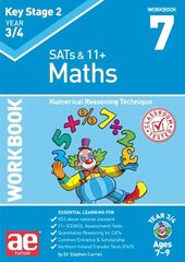 KS2 Maths Year 3/4 Workbook 7: Numerical Reasoning Technique cena un informācija | Grāmatas pusaudžiem un jauniešiem | 220.lv