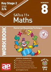 KS2 Maths Year 3/4 Workbook 8: Numerical Reasoning Technique cena un informācija | Grāmatas pusaudžiem un jauniešiem | 220.lv