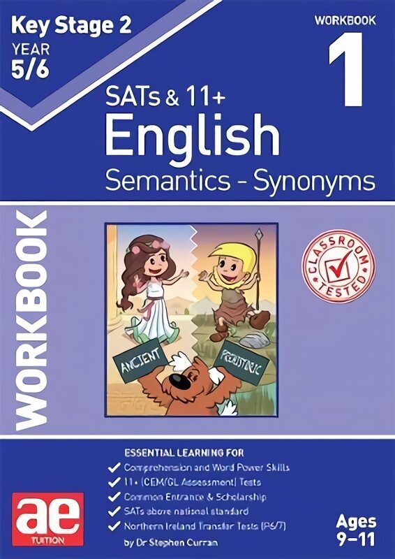 KS2 Semantics Year 5/6 Workbook 1 - Synonyms цена и информация | Grāmatas pusaudžiem un jauniešiem | 220.lv