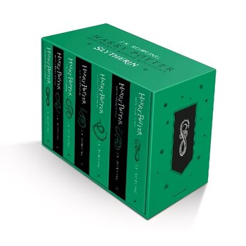 Harry Potter Slytherin House Editions Paperback Box Set cena un informācija | Grāmatas pusaudžiem un jauniešiem | 220.lv