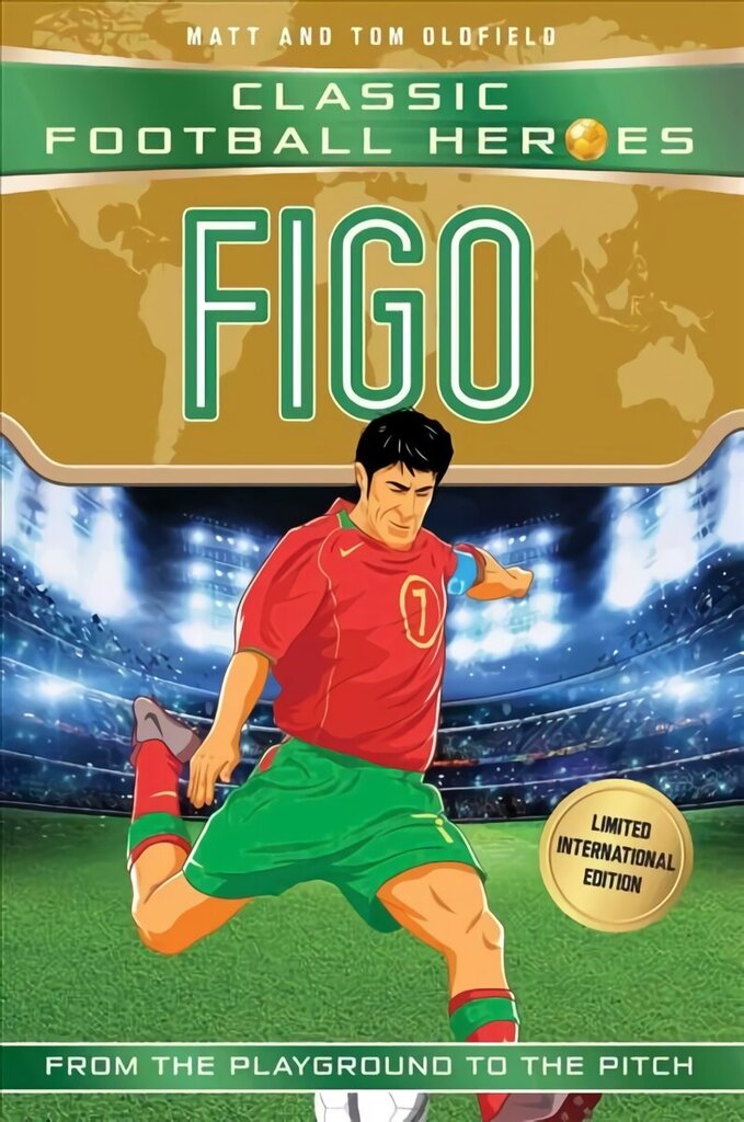 Figo (Classic Football Heroes - Limited International Edition) cena un informācija | Grāmatas pusaudžiem un jauniešiem | 220.lv