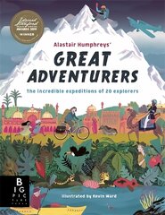 Alastair Humphreys' Great Adventurers cena un informācija | Grāmatas pusaudžiem un jauniešiem | 220.lv