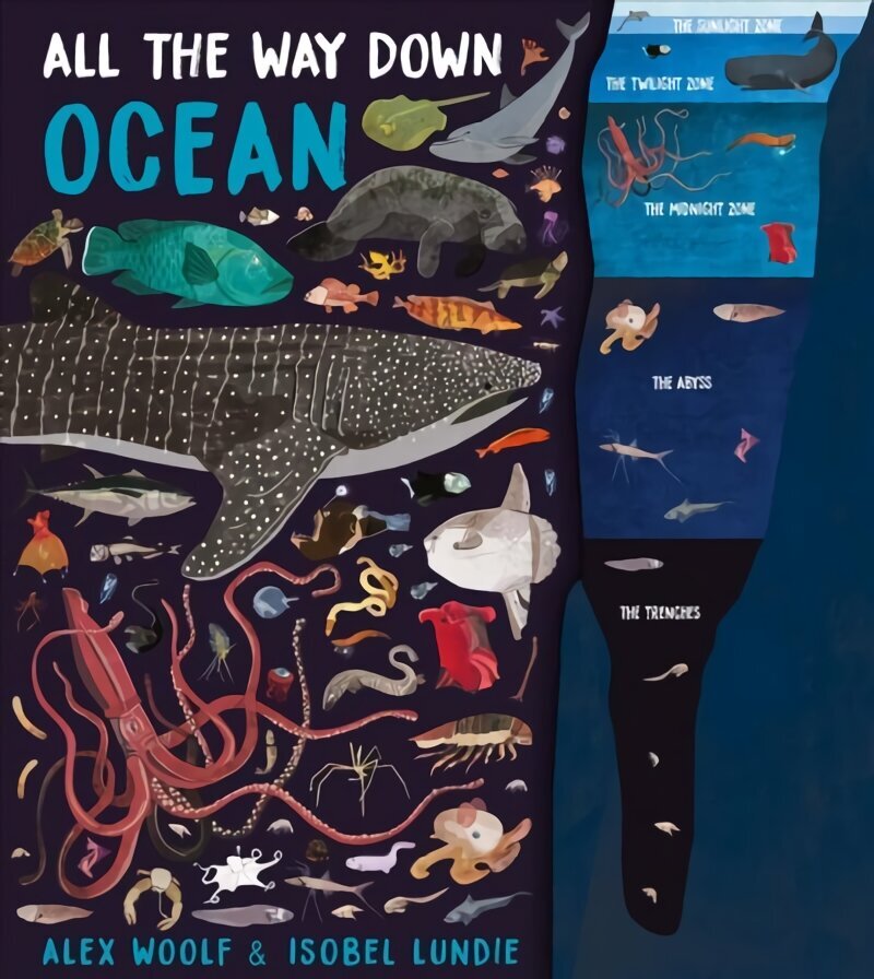 All The Way Down: Ocean Illustrated edition cena un informācija | Grāmatas pusaudžiem un jauniešiem | 220.lv