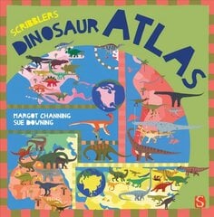 Scribblers' Dinosaur Atlas Illustrated edition cena un informācija | Grāmatas pusaudžiem un jauniešiem | 220.lv