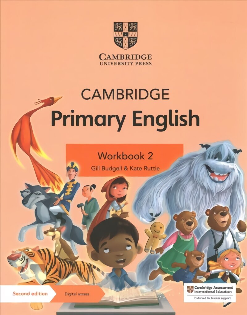 Cambridge Primary English Workbook 2 with Digital Access (1 Year) 2nd Revised edition cena un informācija | Grāmatas pusaudžiem un jauniešiem | 220.lv