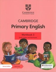 Cambridge Primary English Workbook 3 with Digital Access (1 Year) 2nd Revised edition cena un informācija | Grāmatas pusaudžiem un jauniešiem | 220.lv