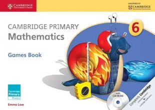 Cambridge Primary Mathematics Stage 6 Games Book with CD-ROM, Stage 6, Cambridge Primary Mathematics Stage 6 Games Book with CD-ROM цена и информация | Книги для подростков и молодежи | 220.lv