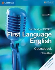 Cambridge IGCSE (R) First Language English Coursebook 5th Revised edition, Cambridge IGCSE (R) First Language English Coursebook цена и информация | Книги для подростков и молодежи | 220.lv