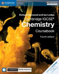 Cambridge IGCSE (R) Chemistry Coursebook with CD-ROM and Cambridge Elevate Enhanced Edition (2 Years) 4th Revised edition, Cambridge IGCSE (R) Chemistry Coursebook with CD-ROM and Cambridge Elevate Enhanced Edition (2 Years) cena un informācija | Grāmatas pusaudžiem un jauniešiem | 220.lv