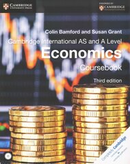 Cambridge International AS and A Level Economics Coursebook with CD-ROM 3rd Revised edition cena un informācija | Grāmatas pusaudžiem un jauniešiem | 220.lv