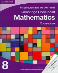 Cambridge Checkpoint Mathematics Coursebook 8 New edition cena un informācija | Grāmatas pusaudžiem un jauniešiem | 220.lv