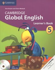 Cambridge Global English Stage 5 Stage 5 Learner's Book with Audio CD: for Cambridge Primary English as a Second Language New edition, Stage 5, Cambridge Global English Stage 5 Learner's Book with Audio CDs (2) cena un informācija | Grāmatas pusaudžiem un jauniešiem | 220.lv