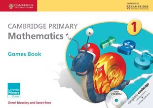 Cambridge Primary Mathematics Stage 1 Games Book with CD-ROM, Stage 1, Cambridge Primary Mathematics Stage 1 Games Book with CD-ROM cena un informācija | Grāmatas pusaudžiem un jauniešiem | 220.lv