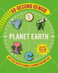 60-Second Genius - Planet Earth: Bite-size facts to make learning fun and fast цена и информация | Книги для подростков и молодежи | 220.lv