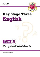 New KS3 English Year 8 Targeted Workbook (with answers) цена и информация | Книги для подростков и молодежи | 220.lv