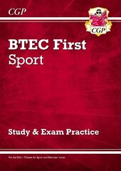 BTEC First in Sport: Study & Exam Practice цена и информация | Книги для подростков и молодежи | 220.lv