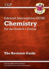 Grade 9-1 Edexcel International GCSE Chemistry: Revision Guide with Online Edition цена и информация | Книги для подростков и молодежи | 220.lv