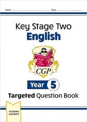 KS2 English Targeted Question Book - Year 5 cena un informācija | Grāmatas pusaudžiem un jauniešiem | 220.lv