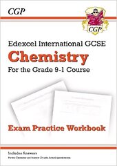 Grade 9-1 Edexcel International GCSE Chemistry: Exam Practice Workbook (includes Answers) cena un informācija | Grāmatas pusaudžiem un jauniešiem | 220.lv