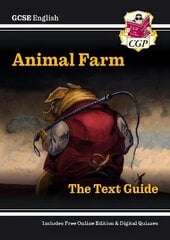 New GCSE English Text Guide - Animal Farm includes Online Edition & Quizzes cena un informācija | Grāmatas pusaudžiem un jauniešiem | 220.lv