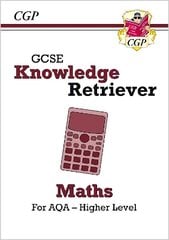 GCSE Maths AQA Knowledge Retriever - Higher cena un informācija | Grāmatas pusaudžiem un jauniešiem | 220.lv