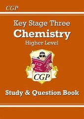 KS3 Chemistry Study & Question Book - Higher cena un informācija | Grāmatas pusaudžiem un jauniešiem | 220.lv