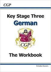 KS3 German Workbook with Answers, Pt. 1 & 2, Workbook (Without Answers) cena un informācija | Grāmatas pusaudžiem un jauniešiem | 220.lv