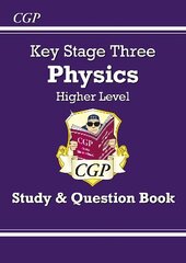 KS3 Physics Study & Question Book - Higher cena un informācija | Grāmatas pusaudžiem un jauniešiem | 220.lv